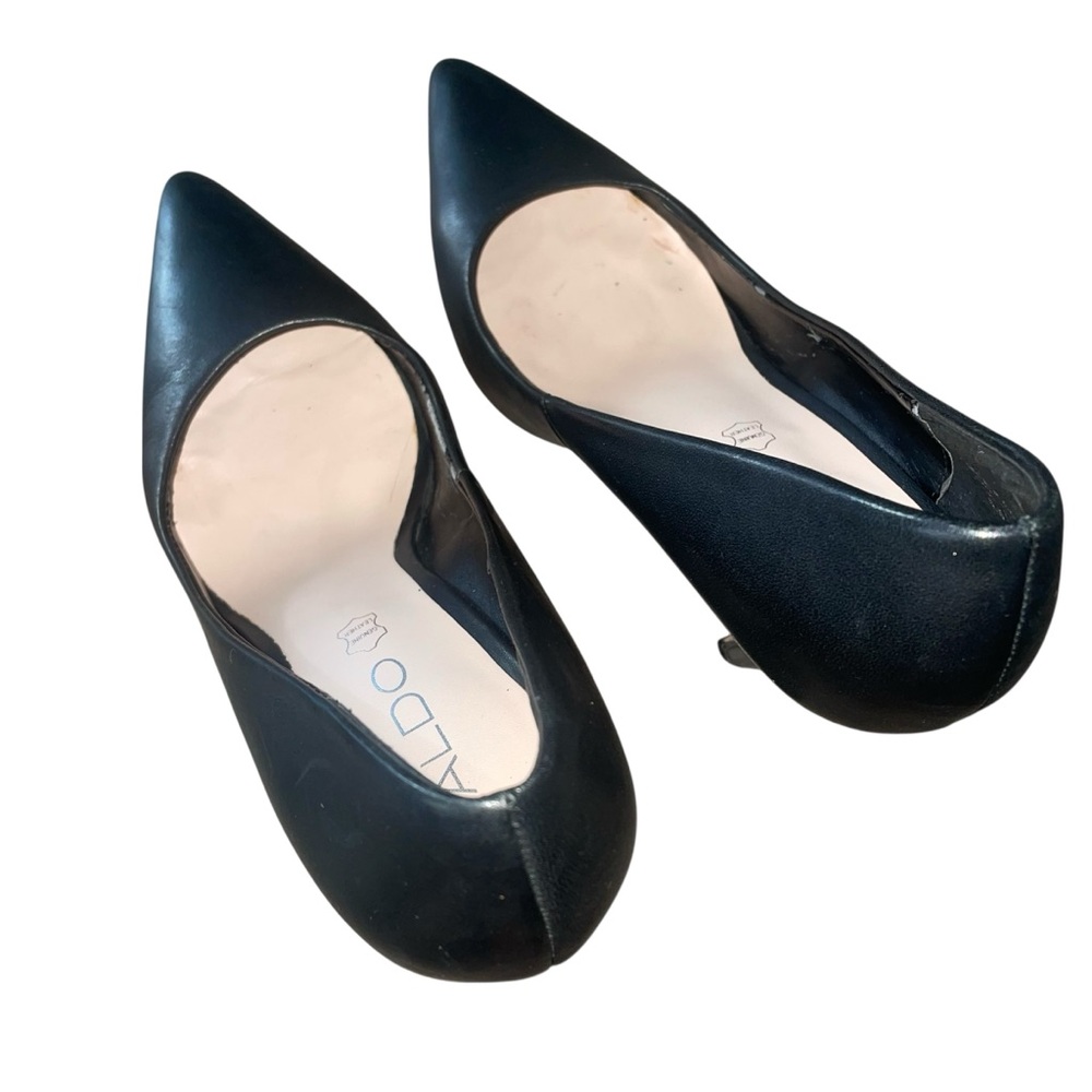 ALDO Classic Black Pump Stiletto Heel - Picture 4 of 8